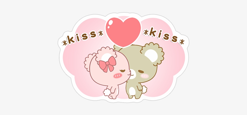 Viber Sticker «sugar Cubs» - Sugar Cubs - Kiss Unisex T-shirts, transparent png download