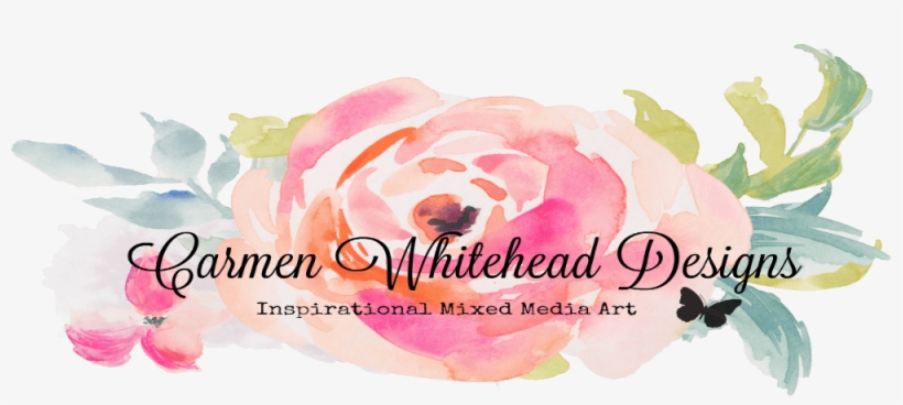 Watercolor Header - Pink Watercolor Flower Mousepad, transparent png download