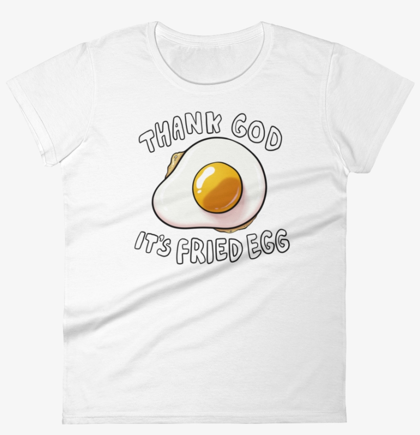 Women's Tshirt Fried Egg - Fried Egg, transparent png download