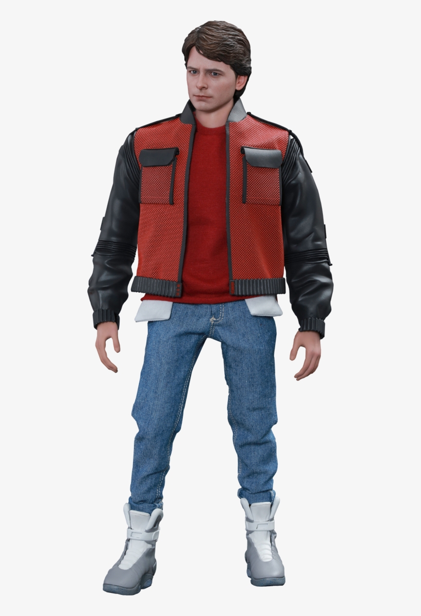 02" Back To The Future Sixth Scale Figure Marty Mcfly - Back To The Future 2 Marty Mcfly Action Figure, transparent png download