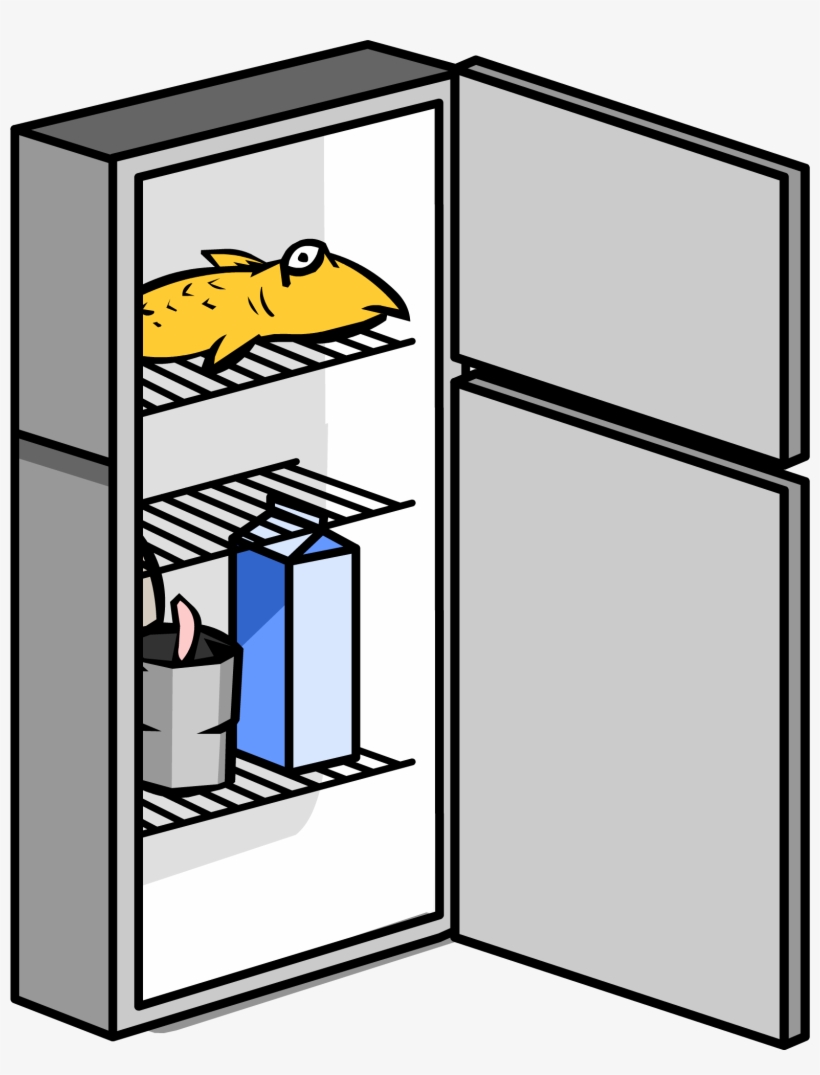 Stainless Steel Fridge Sprite 015 - Fridge Clipart Png, transparent png download