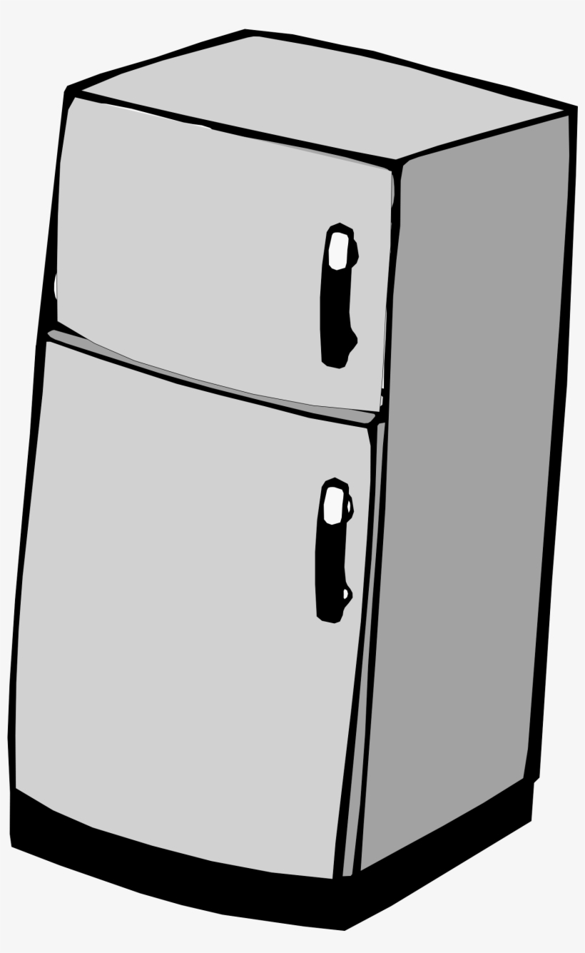 Refrigerator Clipart Png - Fridge Clipart, transparent png download