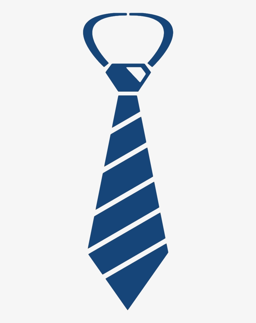 Blue Tie Png - Necktie Png, transparent png download