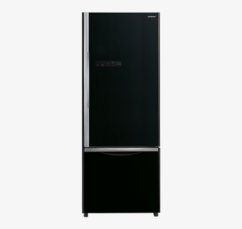 2 Door Bottom Freezer - Bottom Freezer Hitachi Refrigerator, transparent png download