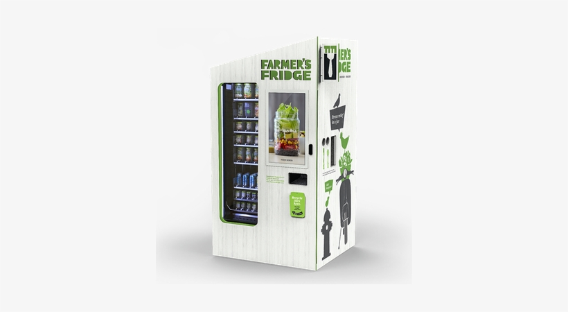Farmer's Fridge To Double Operations - Salad Vending Machine, transparent png download