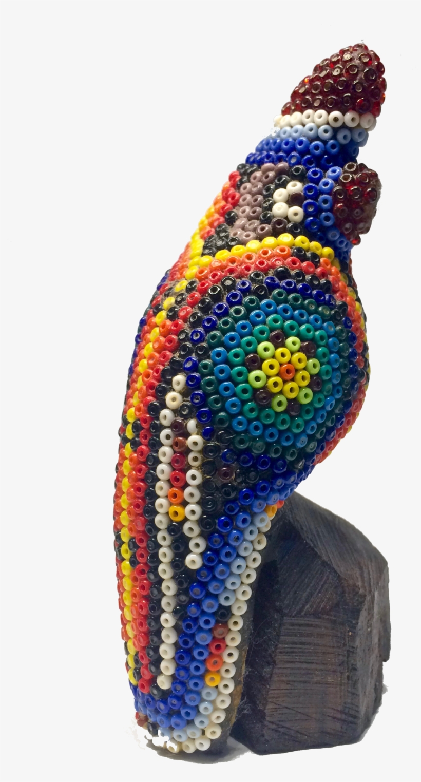 Huichol Bead Art - Macaw, transparent png download