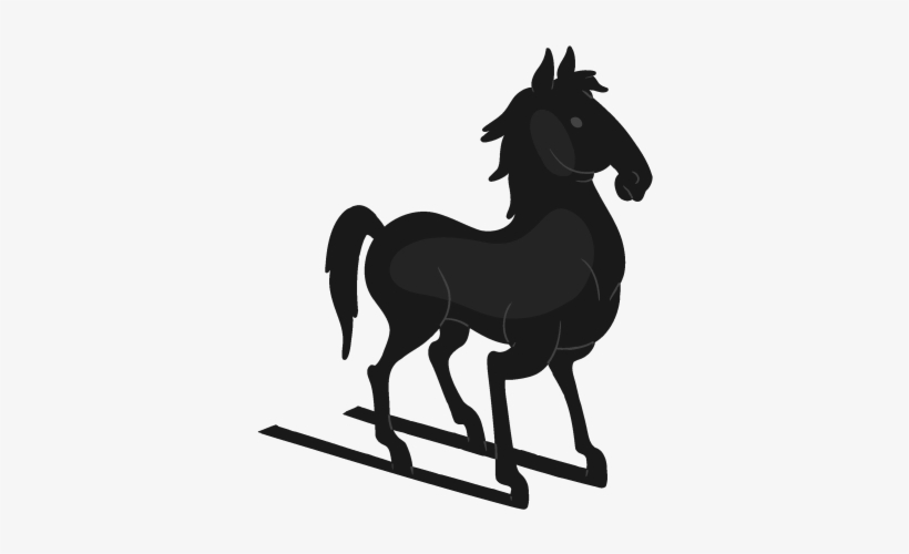 Shadow Horse - Adventure Time No Touchies, transparent png download