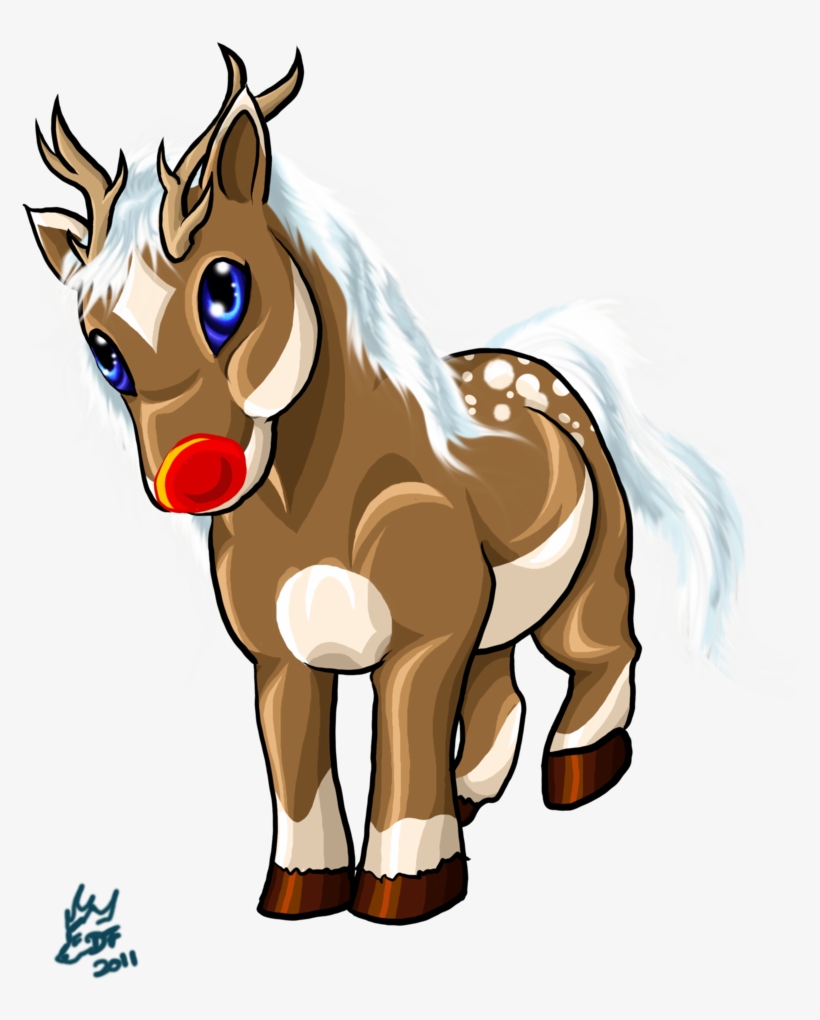 Banner Black And White Christmas Horse Clipart - Christmas Horse Clipart, transparent png download