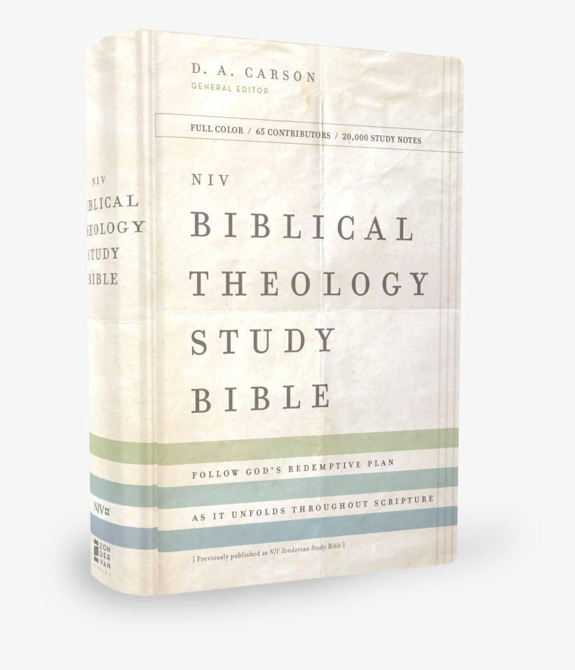 Niv Biblical Theology Study Bible Shadow - Theology, transparent png download