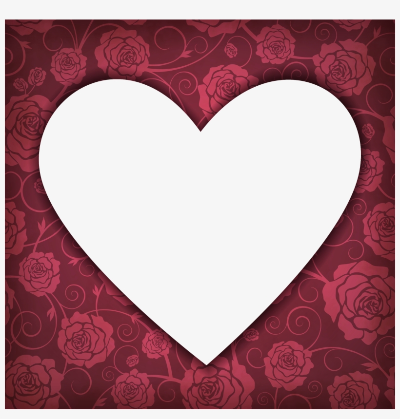 Heart Picture Frame Transparent, transparent png download