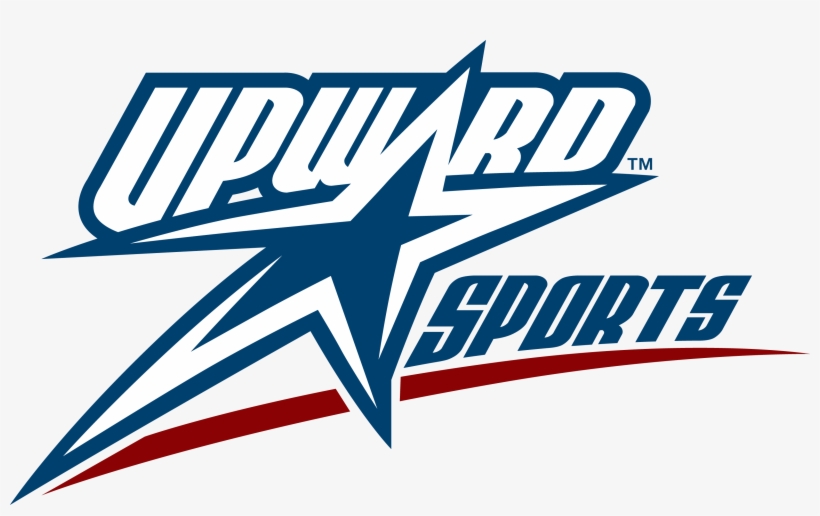 Upward Logo 2009 Color Bluestar Redslash - Upward Sports, transparent png download