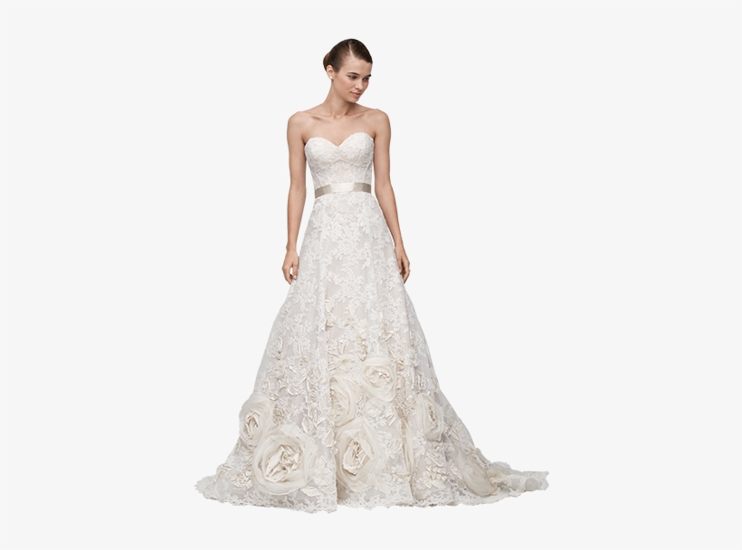 Pop Art Gowns With - Woman In Wedding Dress Png, transparent png download