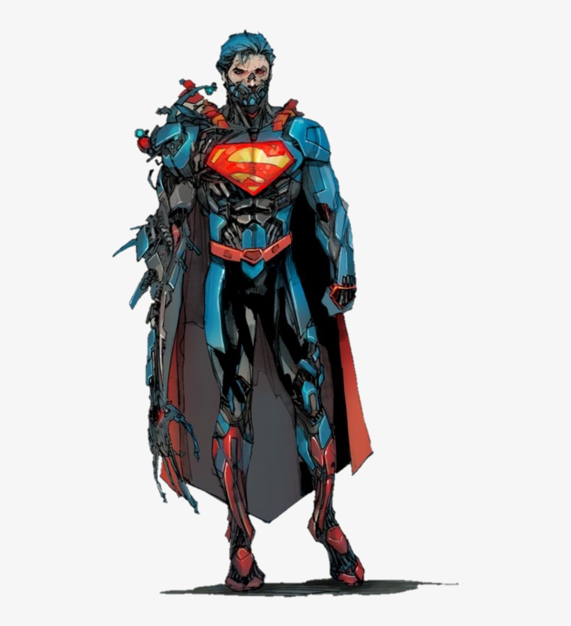 Superman Drawing Cyborg - Constantine Papa Midnite Comic, transparent png download