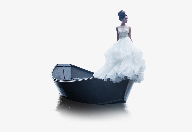 Get 15% Off On The Sale Of Select Formal Wear, Bridesmaid - Girl In Boat Png, transparent png download