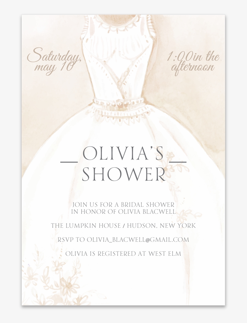 Bridal Shower - Pattern, transparent png download