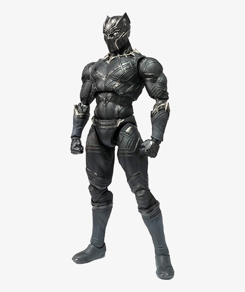 Black Panther Png Images - Black Panther Sh Figuarts, transparent png download