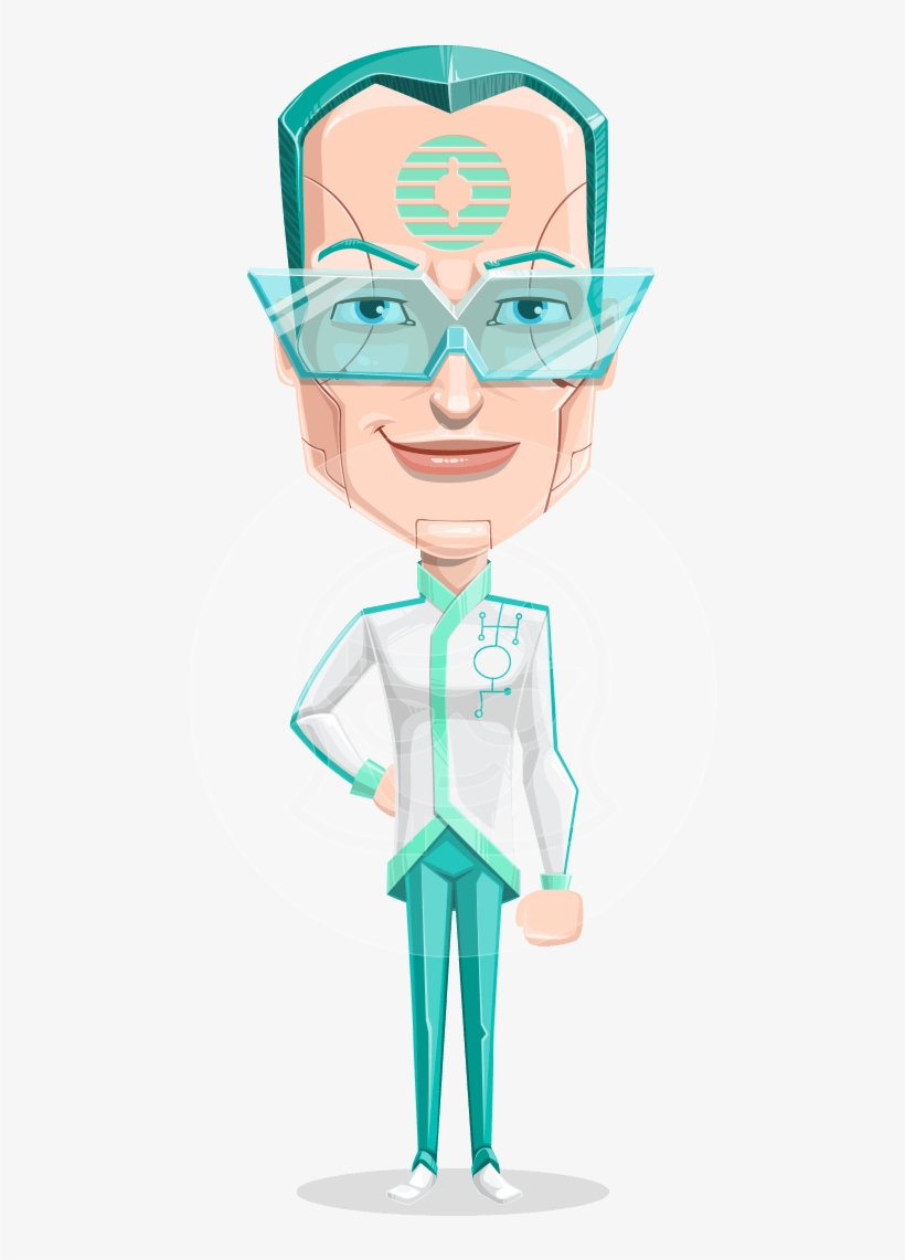 Elton The Elegant Cyborg Man - Cartoon, transparent png download