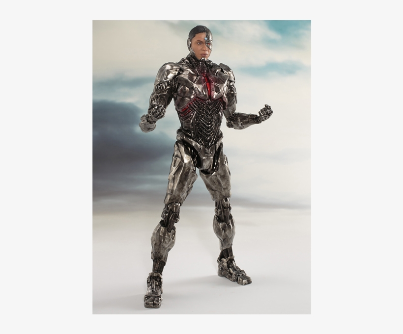 Justice League Movie - 1/10 Scale Artfx+ Justice League Cyborg Pvc, transparent png download