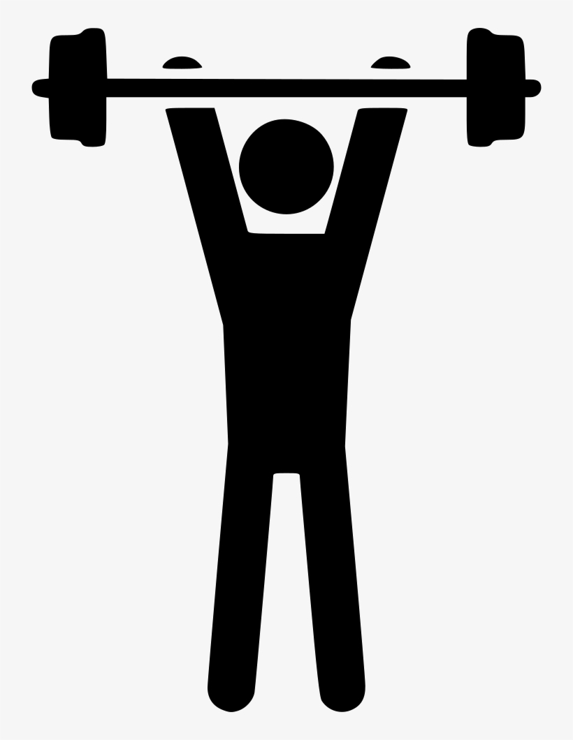 Nastic Dumbbell Strength Weight Man Comments - Strength Dumbbell Icon, transparent png download