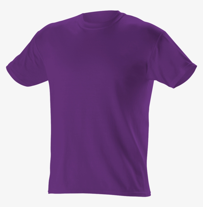 plain purple shirt