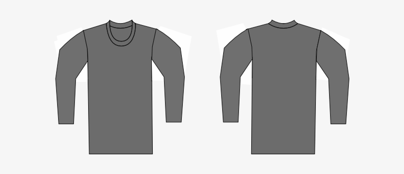 Long T Shirt Vector Png, transparent png download