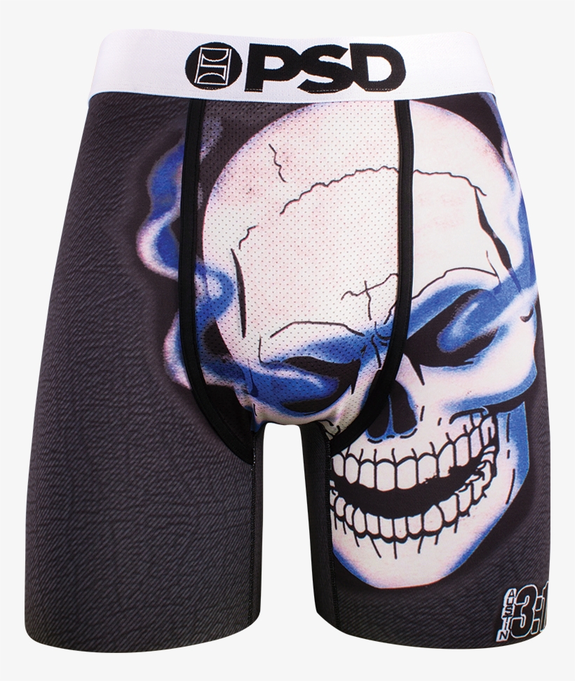 Psd Underwear Men's Stone Cold Staple Boxer Brief Black - Ultimate Warrior Wwe Underwear, transparent png download