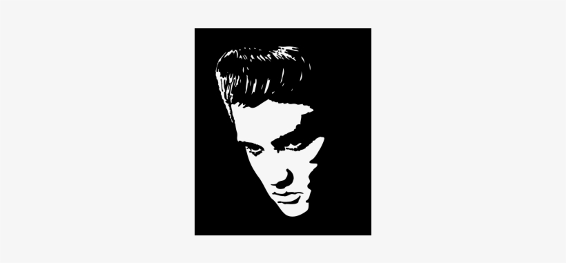 Elvis Presley Stencil Art, transparent png download