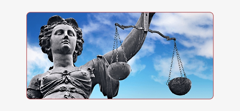 Justice Statue With Scale In A Cloudy Sky Background - So You Want To Be A Lawyer? 2, transparent png download