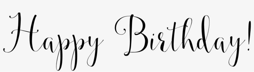 Watercolor Fonts - Calligraphy, transparent png download