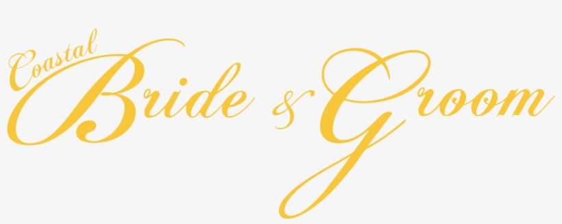 Bride And Groom Text Png, transparent png download