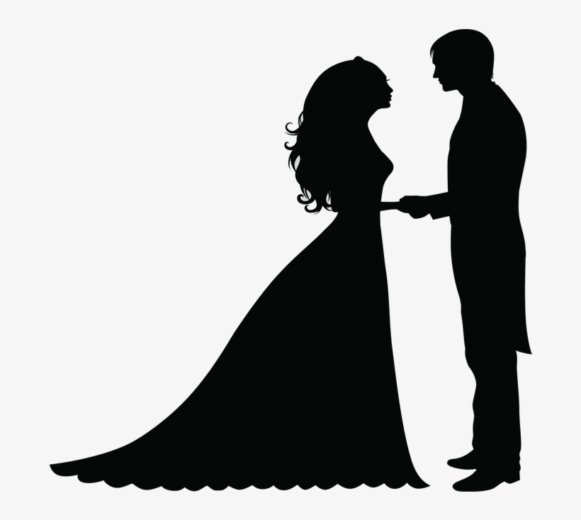 Wedding Silhouette No Background, transparent png download