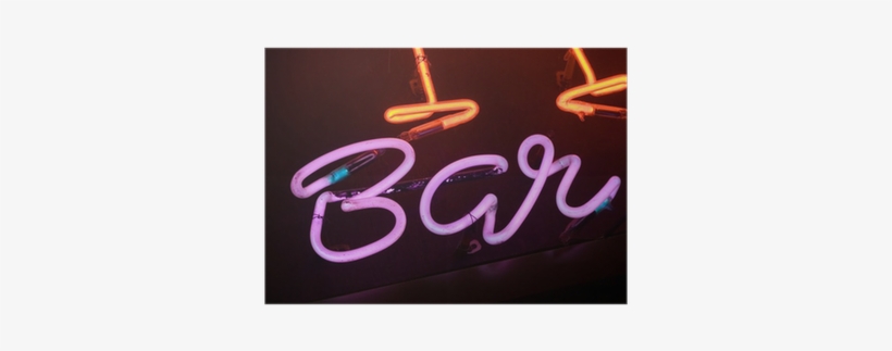 Bar Neon Sign Png, transparent png download