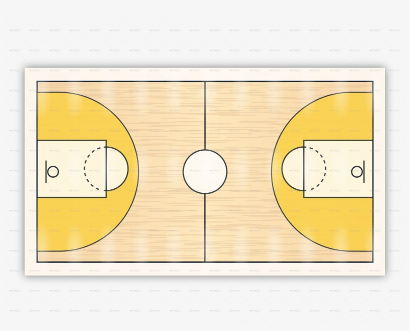 Png/basketball Court 01 Png/basketball Court 02 Png/basketball - Circle, transparent png download