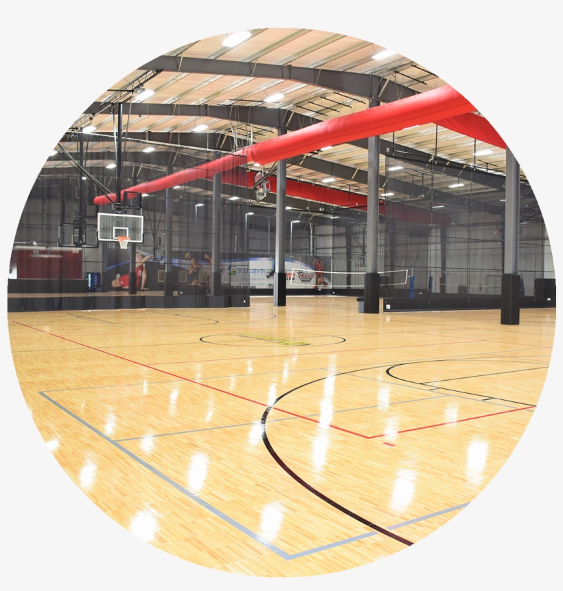 The Athletic Center Is A Brand New 40,000 S/f Multi-sport - Floor, transparent png download