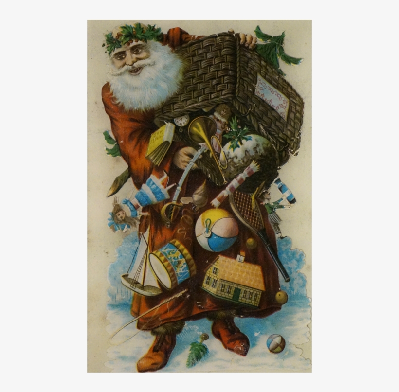 Victorian Father Christmas, transparent png download