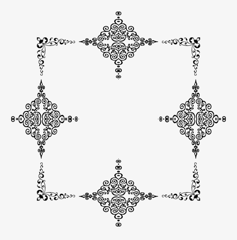 Picture Frames Computer Icons Black And White Jewellery - Clip Art, transparent png download