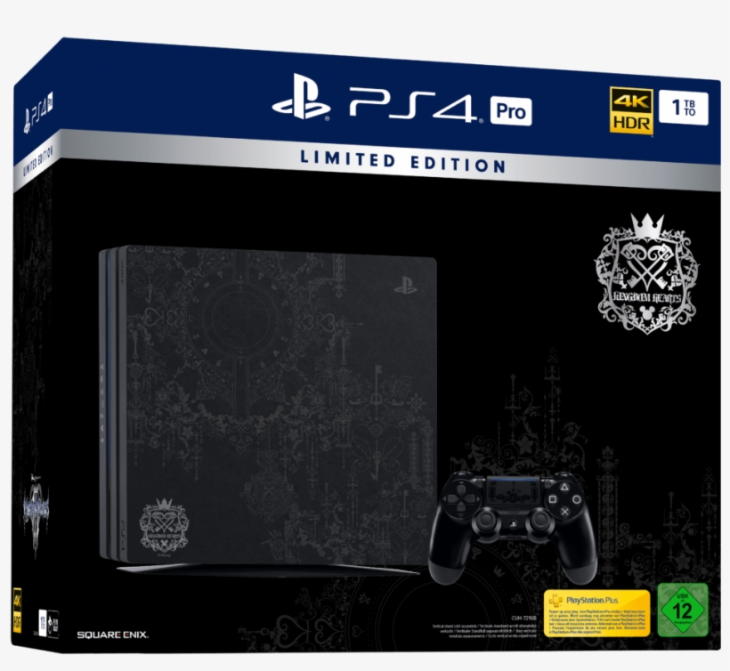 Ps4 Pro Kingdom Hearts Iii Bundle - Ps4 Pro Kingdom Hearts 3, transparent png download