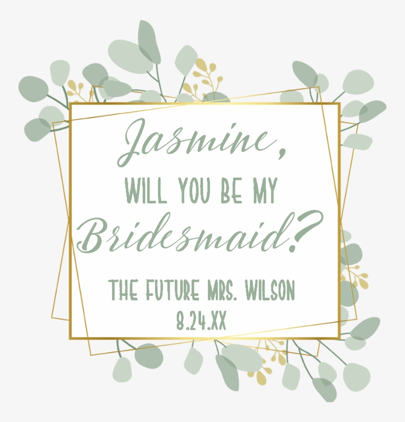 Botanical Frame - Jewellery, transparent png download