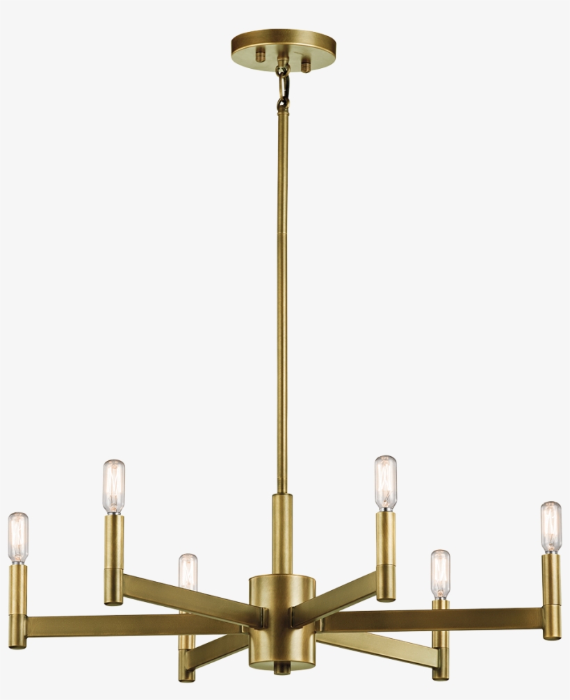 Kichler Erzo 6 Light Chandelier 43859, transparent png download