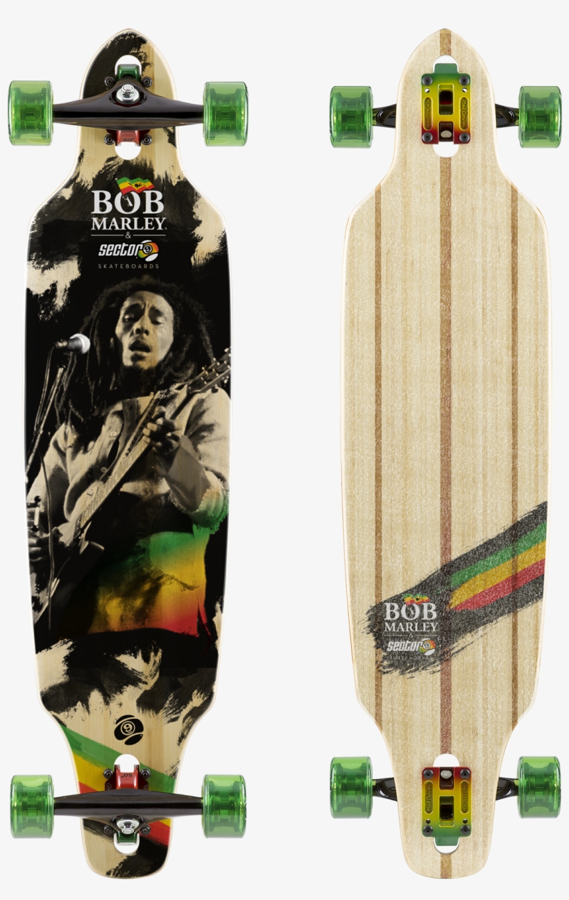 Bob Marley Skateboard Complete - Bob Marley Sector Nine, transparent png download