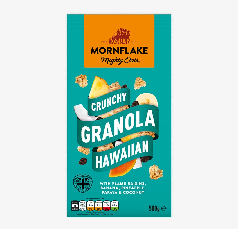 Crunchy Granola Hawaiian - Mornflake Granola, transparent png download