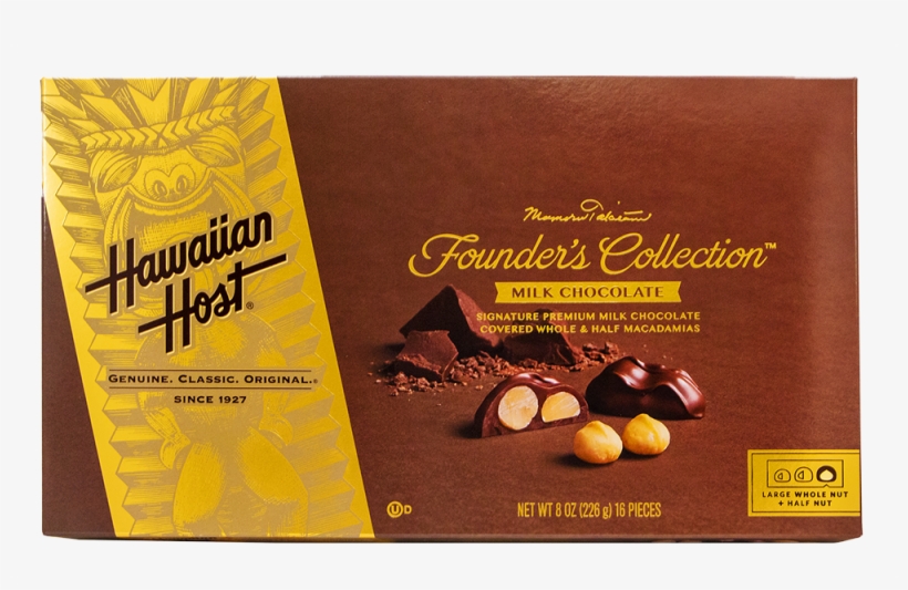 *hawaiian Host Chocolate Cov'd Macadamia Nuts 8 Oz - Hawaiian Host Chocolates Walmart, transparent png download
