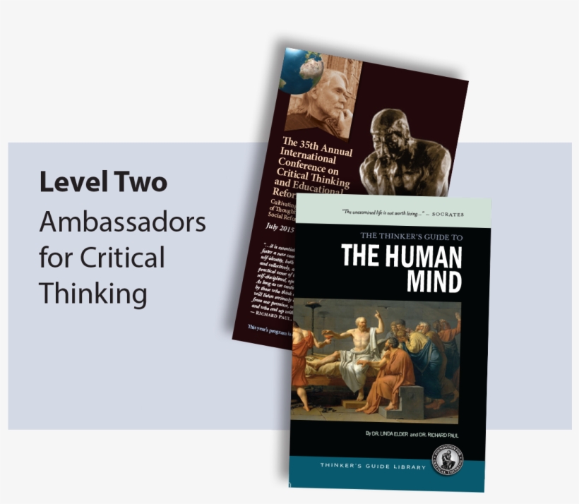Level 2 Ambassadors For Critical Thinking - Flyer, transparent png download