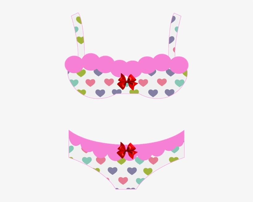 Lingerie Vetorizada - Lingerie Em Desenho Png, transparent png download