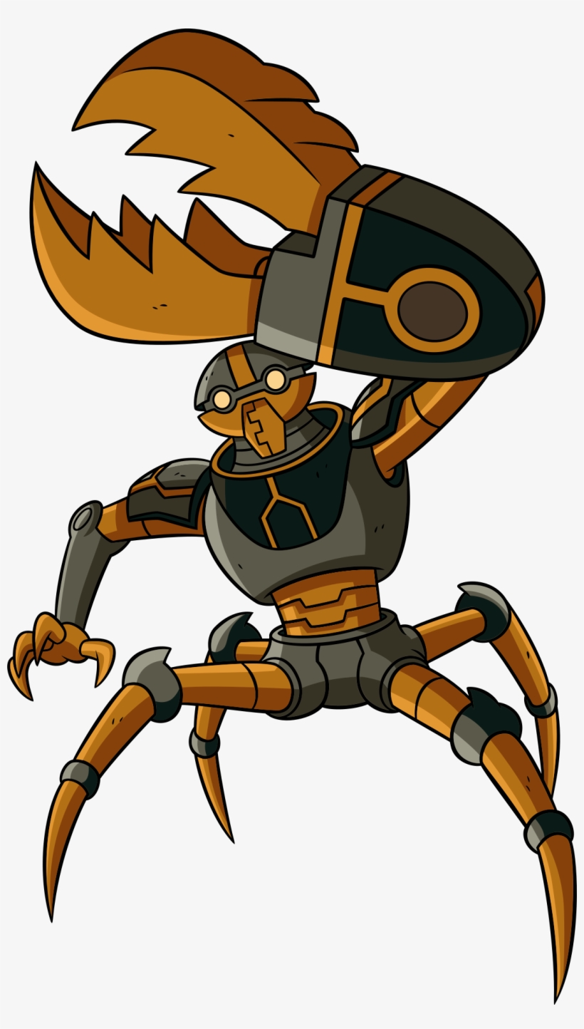 Kraab - Ben 10 Reboot Bounty Hunters, transparent png download