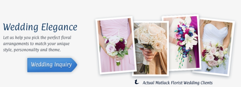 Matlack Florist Weddings - Bouquet, transparent png download