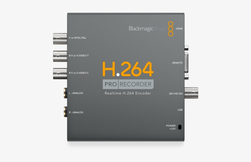 H264prorecorder Angle Rgb - Blackmagic H 264 Pro Recorder, transparent png download