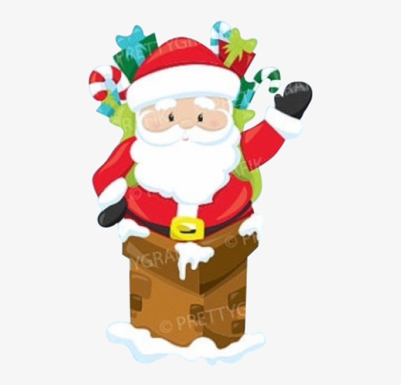 Santa Claus Con Regalos - Santa Claus, transparent png download