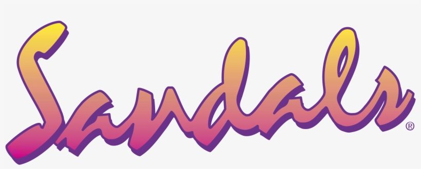 Sandals Logo Png Transparent - Sandals Logo, transparent png download