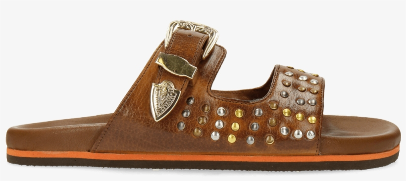 Sandals Helen 4 Tan Rivets Multi - Sandal, transparent png download
